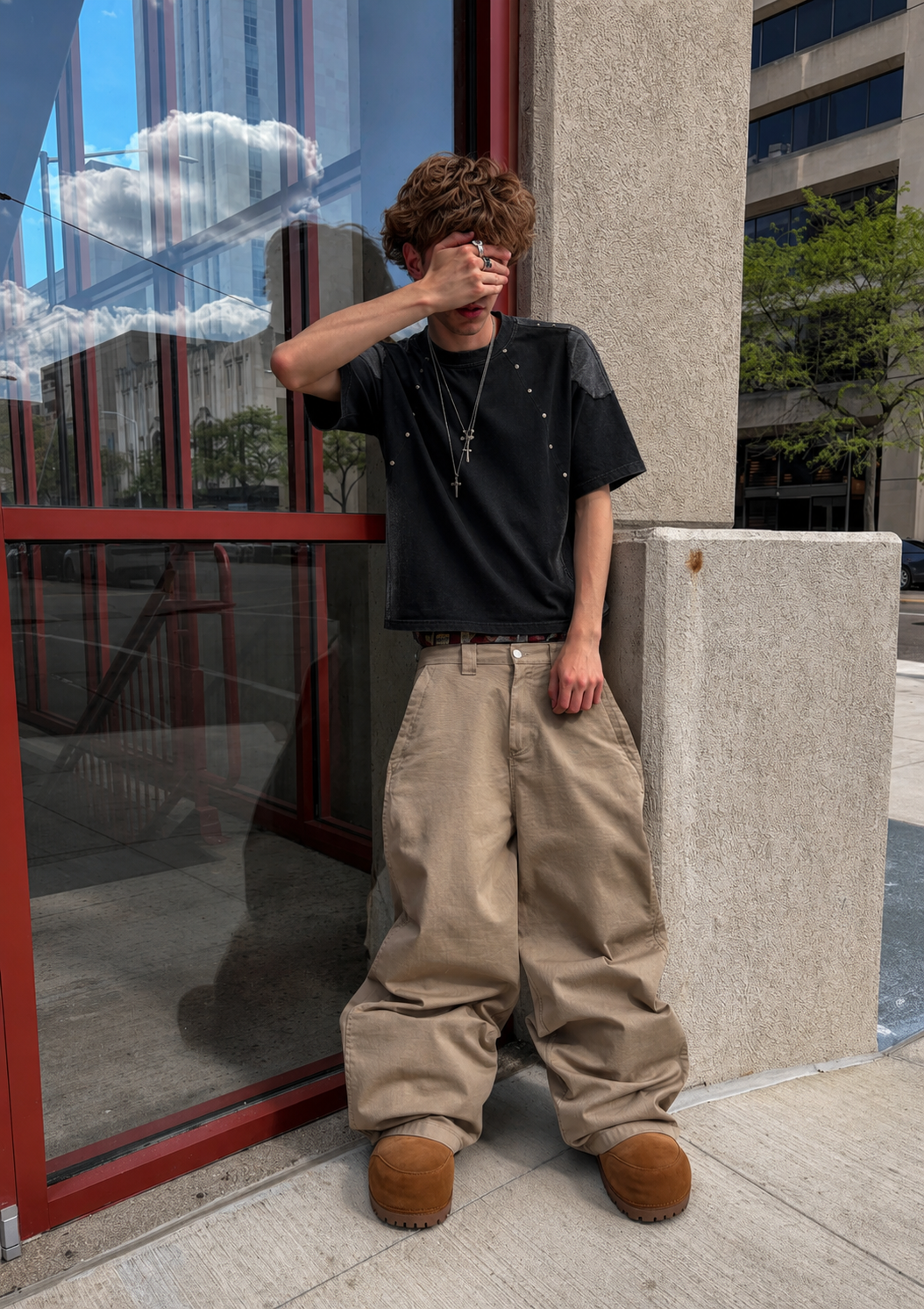 UNSEEN-Studios Tactical Oversized Shirt