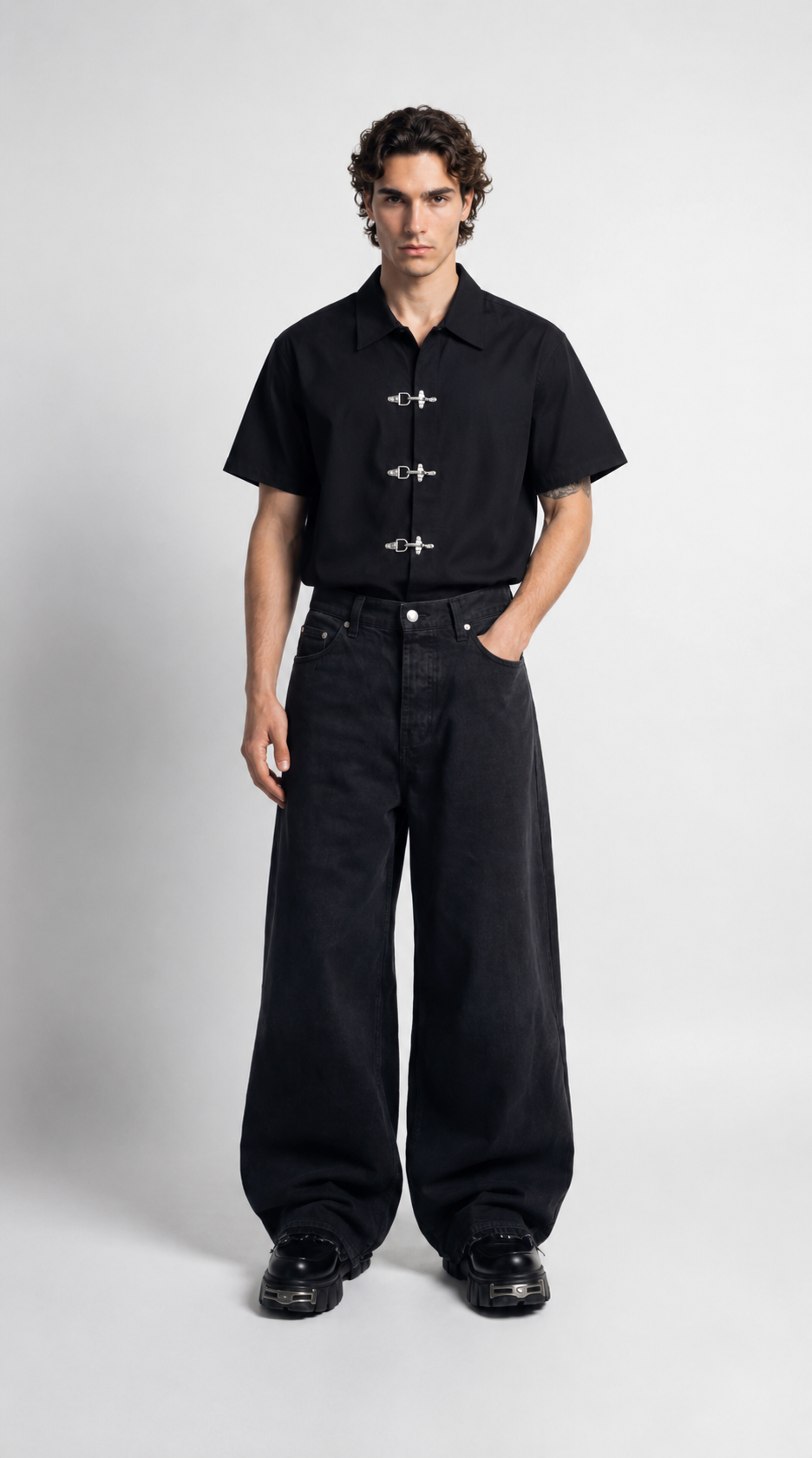 UNSEEN-Studios Buckle Shirt