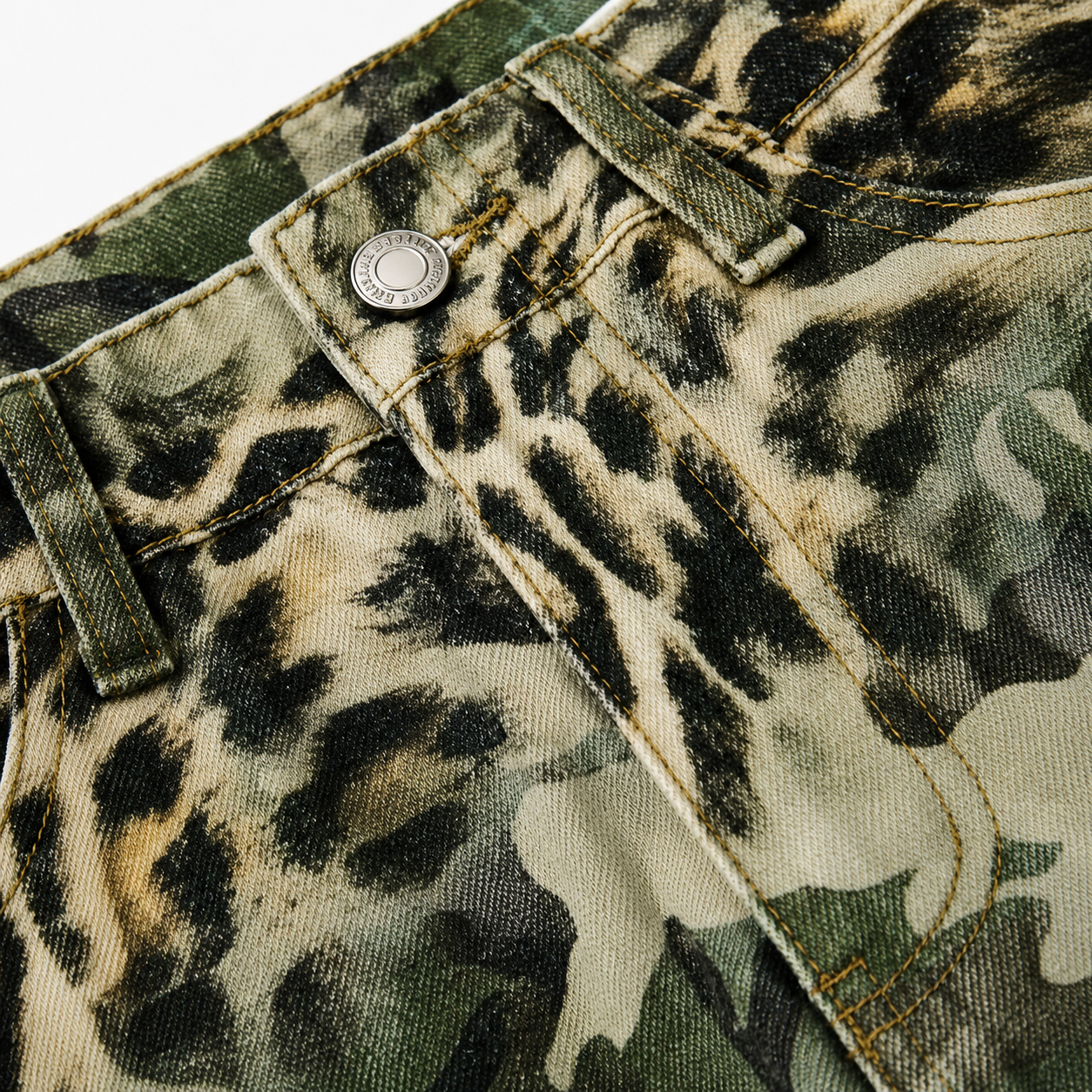 UNSEEN-Studios Jaguar Camo Cargo Shorts