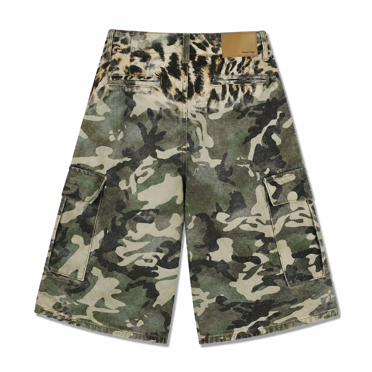 UNSEEN-Studios Jaguar Camo Cargo Shorts