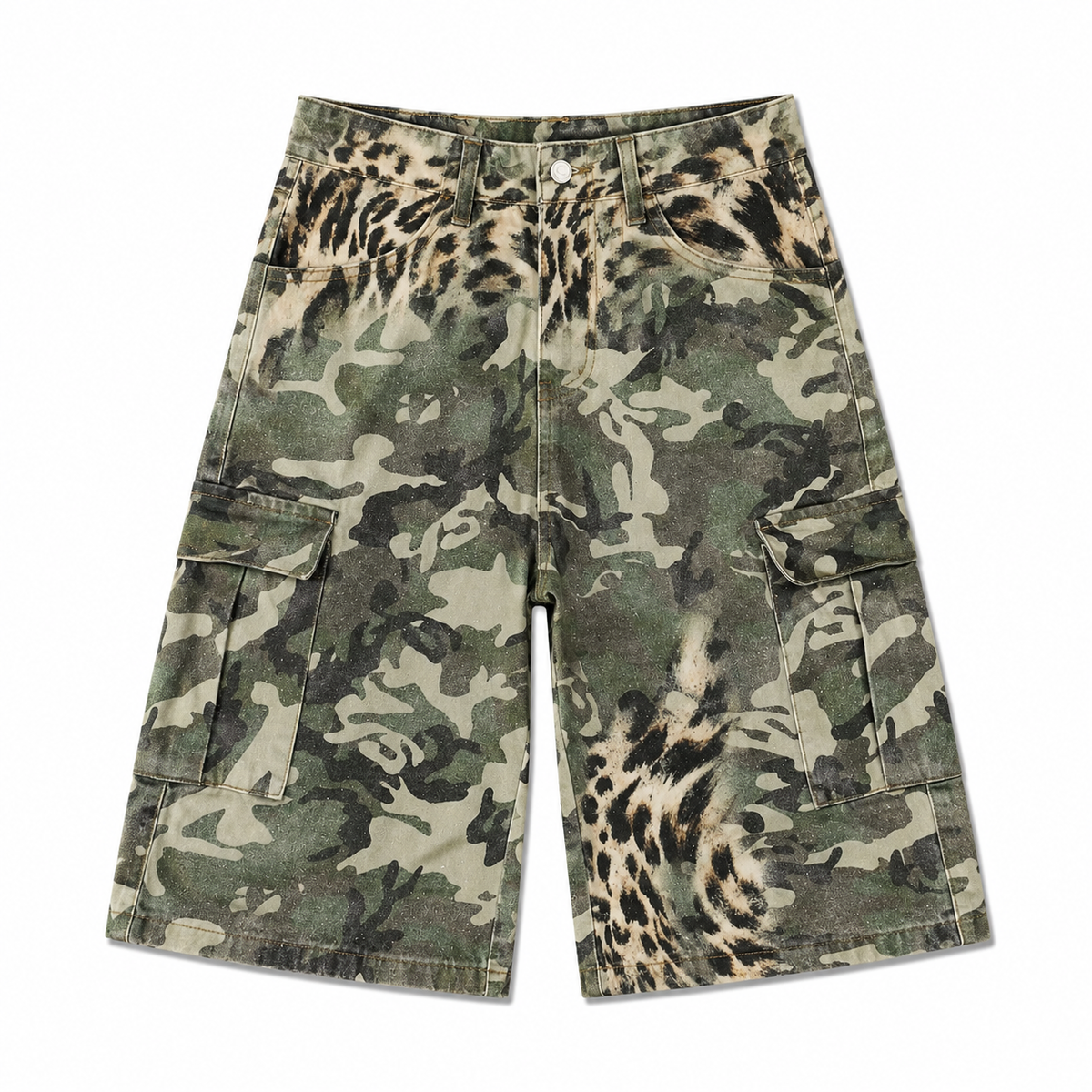 UNSEEN-Studios Jaguar Camo Cargo Shorts