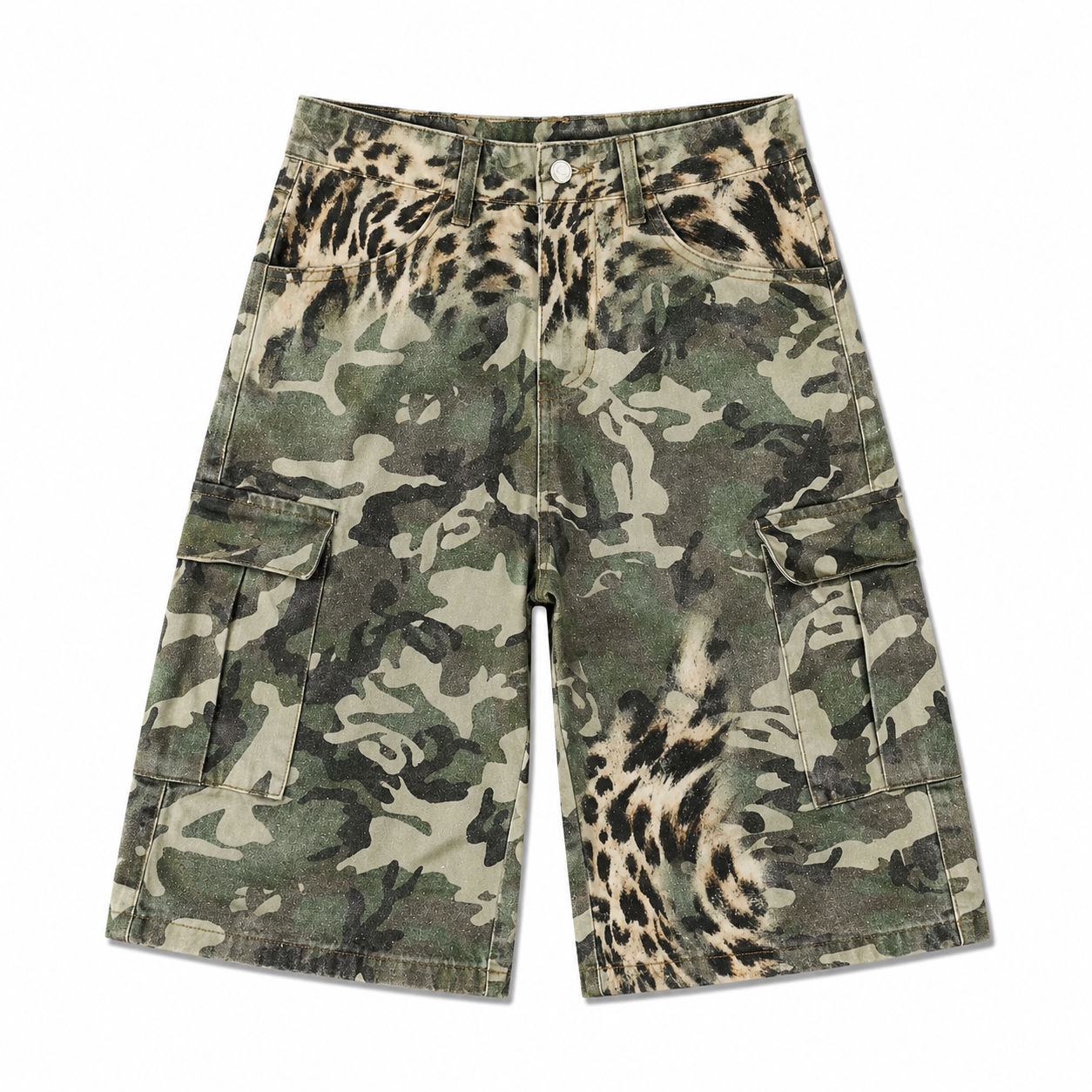 UNSEEN-Studios Jaguar Camo Cargo Shorts