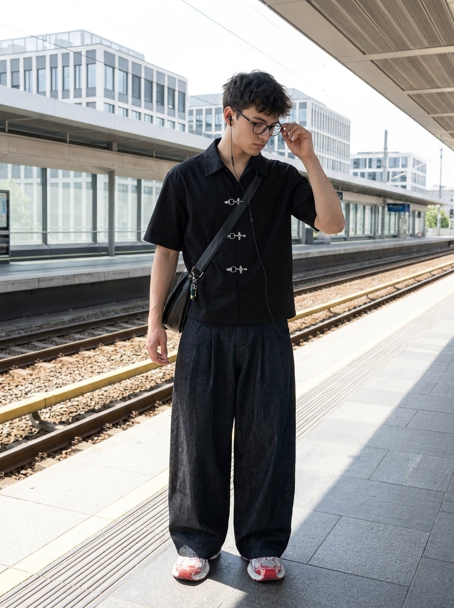 UNSEEN-Studios Buckle Shirt