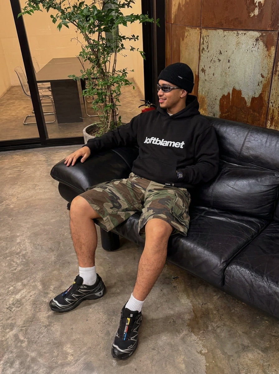 UNSEEN-Studios Jaguar Camo Cargo Shorts