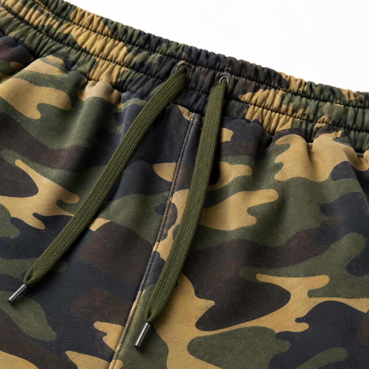 UNSEEN-Studios Woodland Camo Flared Sweatpants