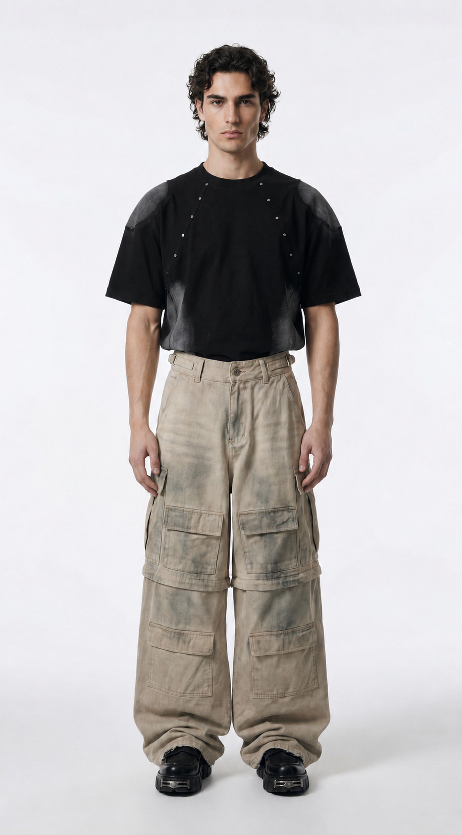 UNSEEN-Studios Tactical Oversized Shirt