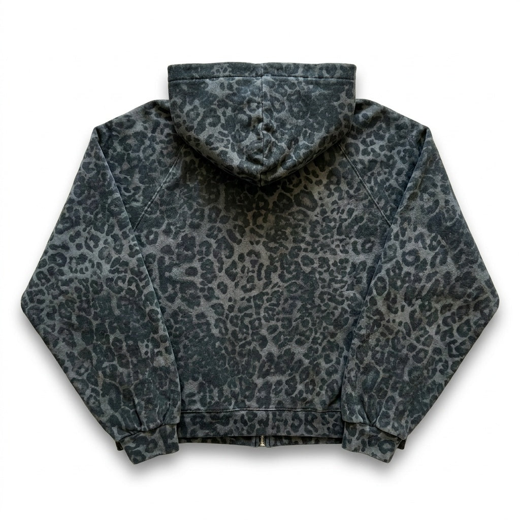UNSEEN-Studios Leopard Zip Hoodie Dynama
