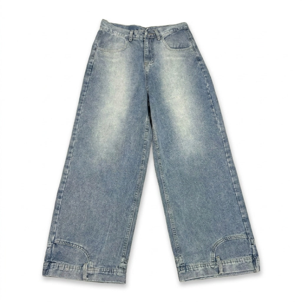 UNSEEN-Studios Wide Leg Jeans Nomad