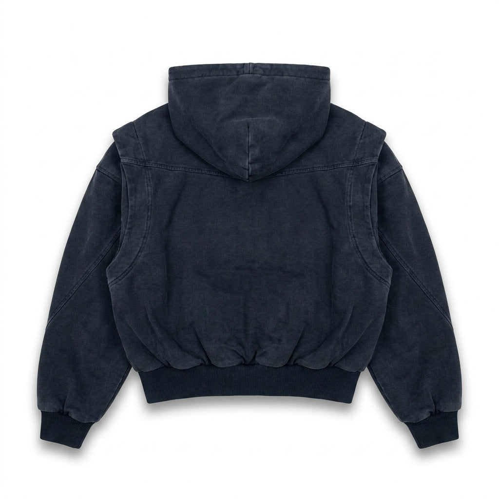 UNSEEN-Studios Helix Washed Bomber Jacket