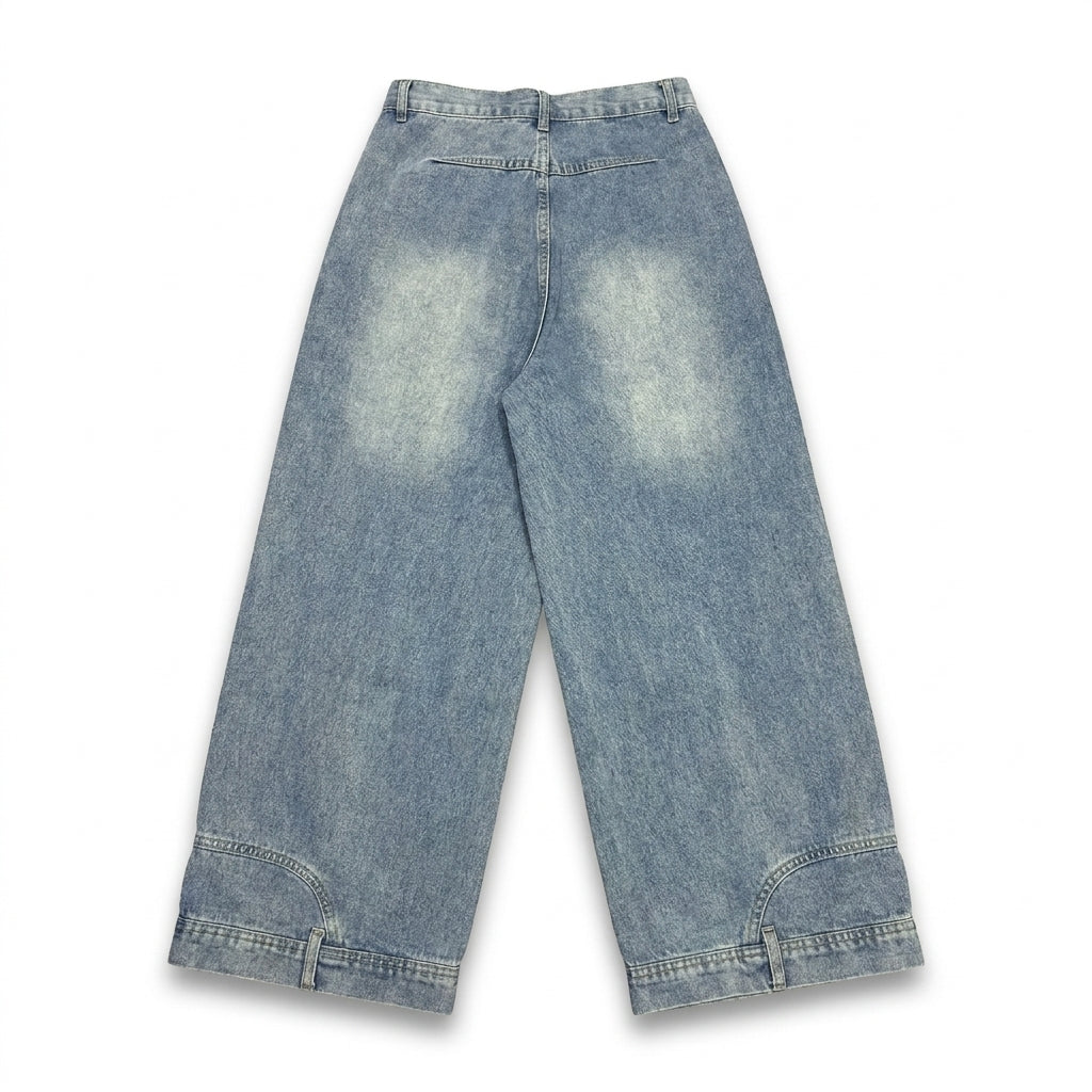 UNSEEN-Studios Wide Leg Jeans Nomad