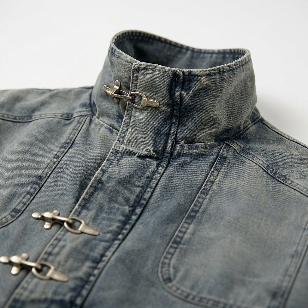 UNSEEN-Studios Vanguard Washed Denim Jacket