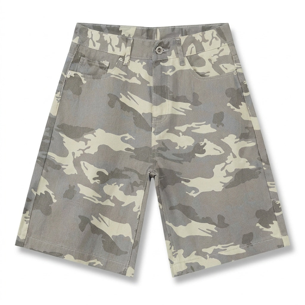 UNSEEN-Studios Grey Camo Shorts