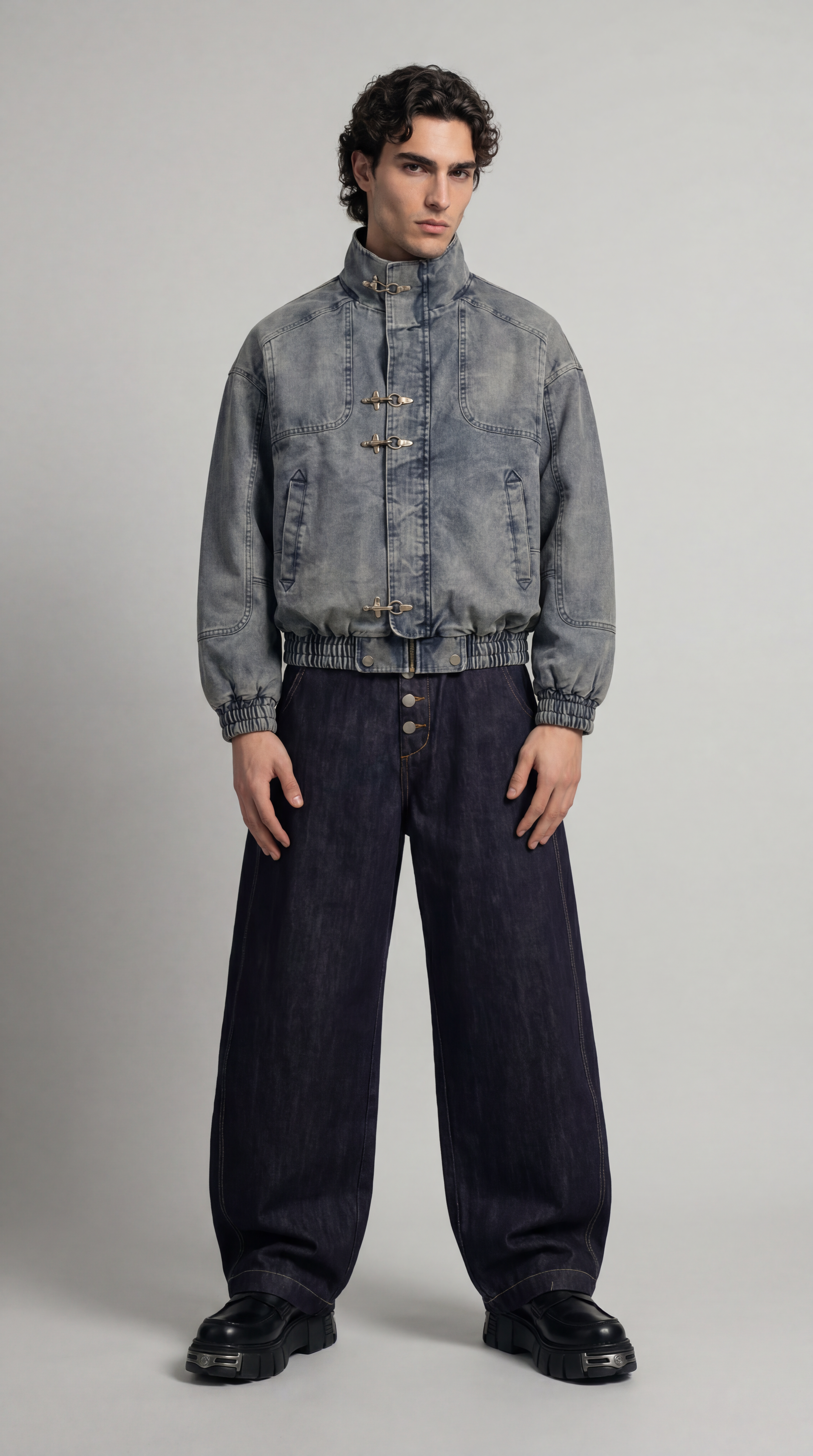 UNSEEN-Studios Vanguard Washed Denim Jacket