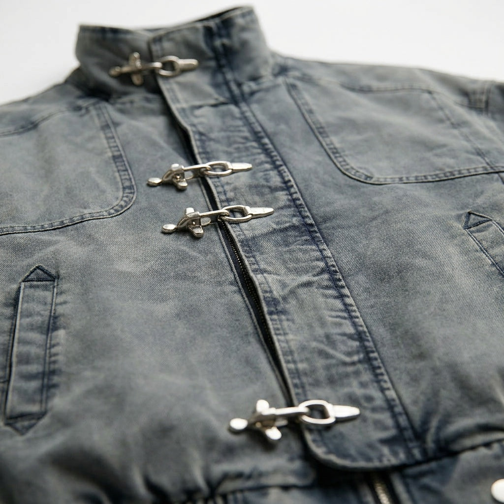UNSEEN-Studios Vanguard Washed Denim Jacket