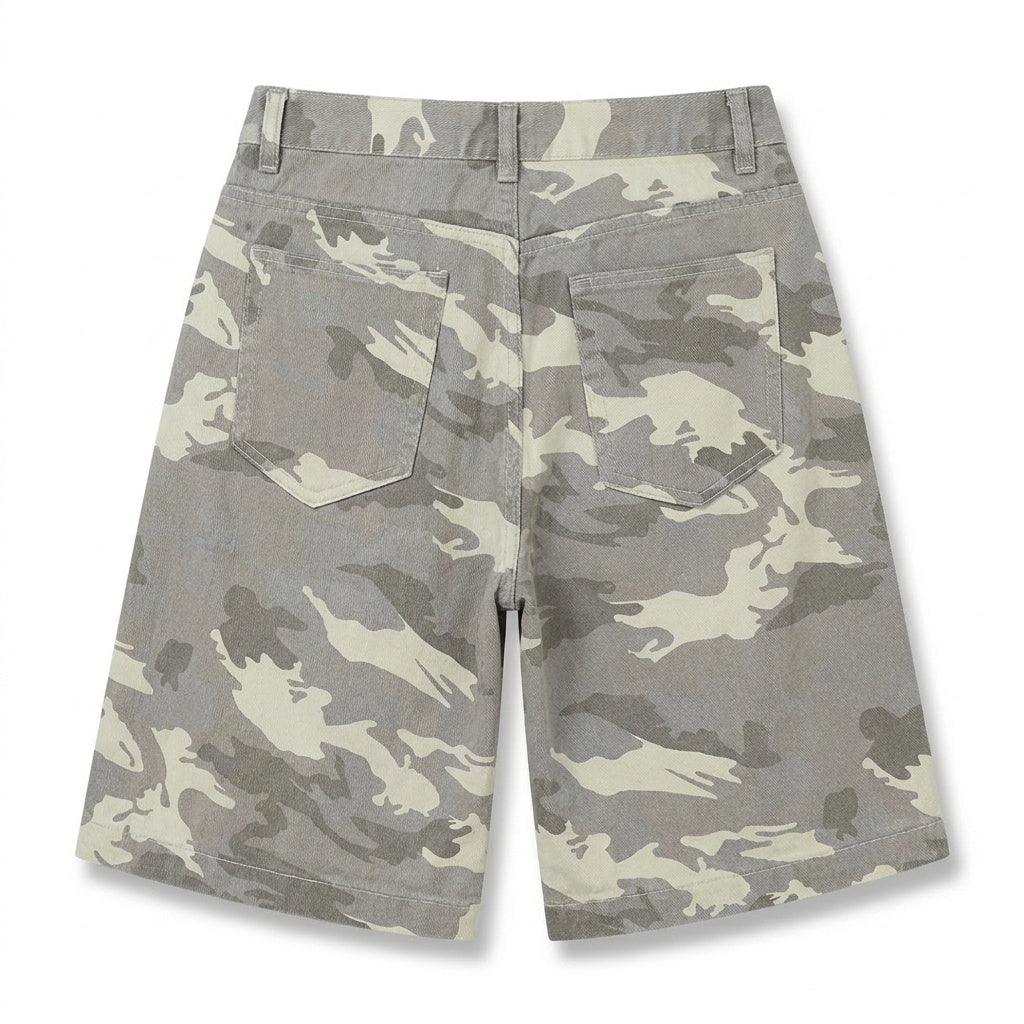 UNSEEN-Studios Grey Camo Shorts