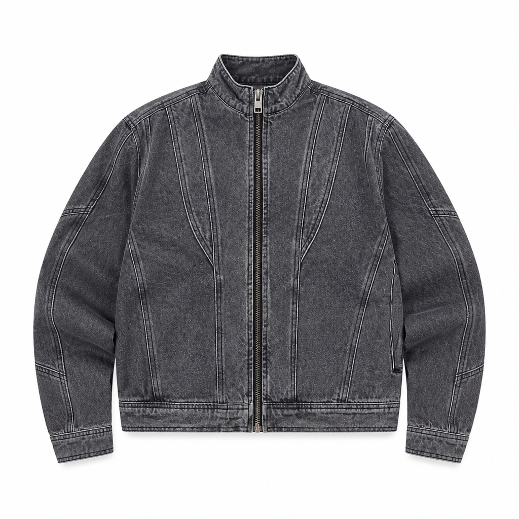 UNSEEN-Studios Ghostwash Denim Jacket