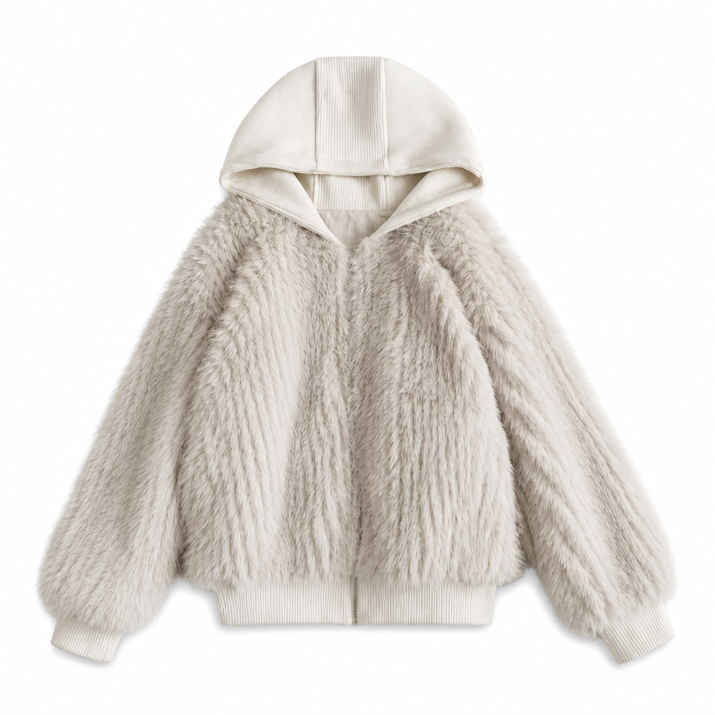 UNSEEN-Studios Angel Kiss Fur Jacket