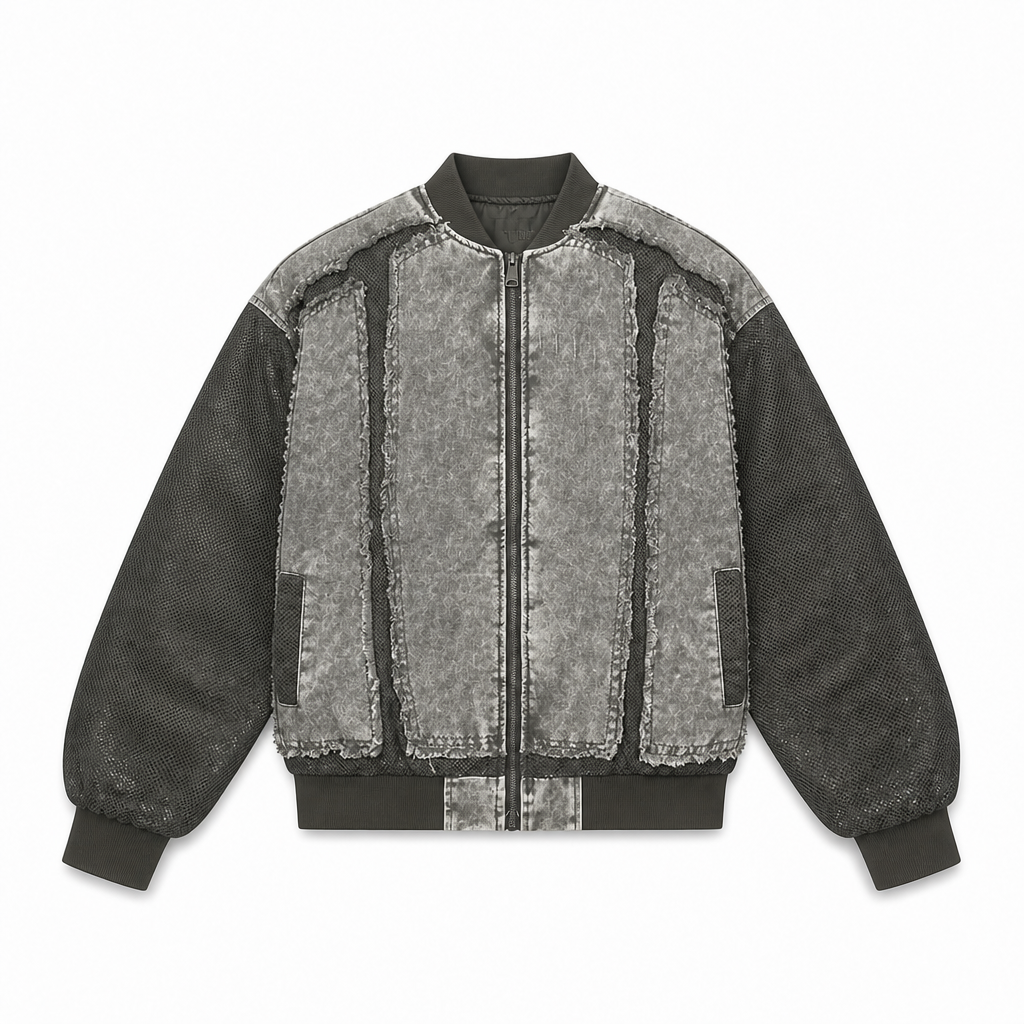 UNSEEN-Studios Raw Edge Bomberjacket