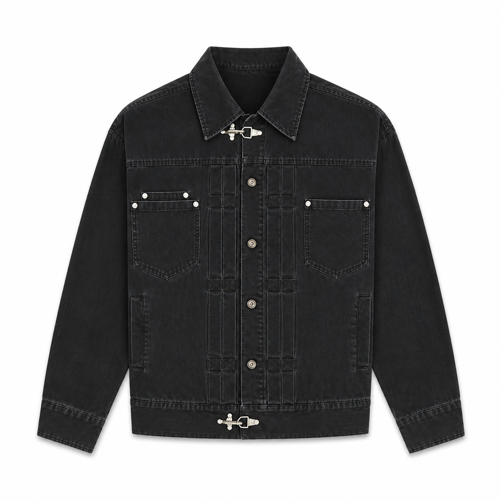 UNSEEN-Studios Chainlink Denim Jacket