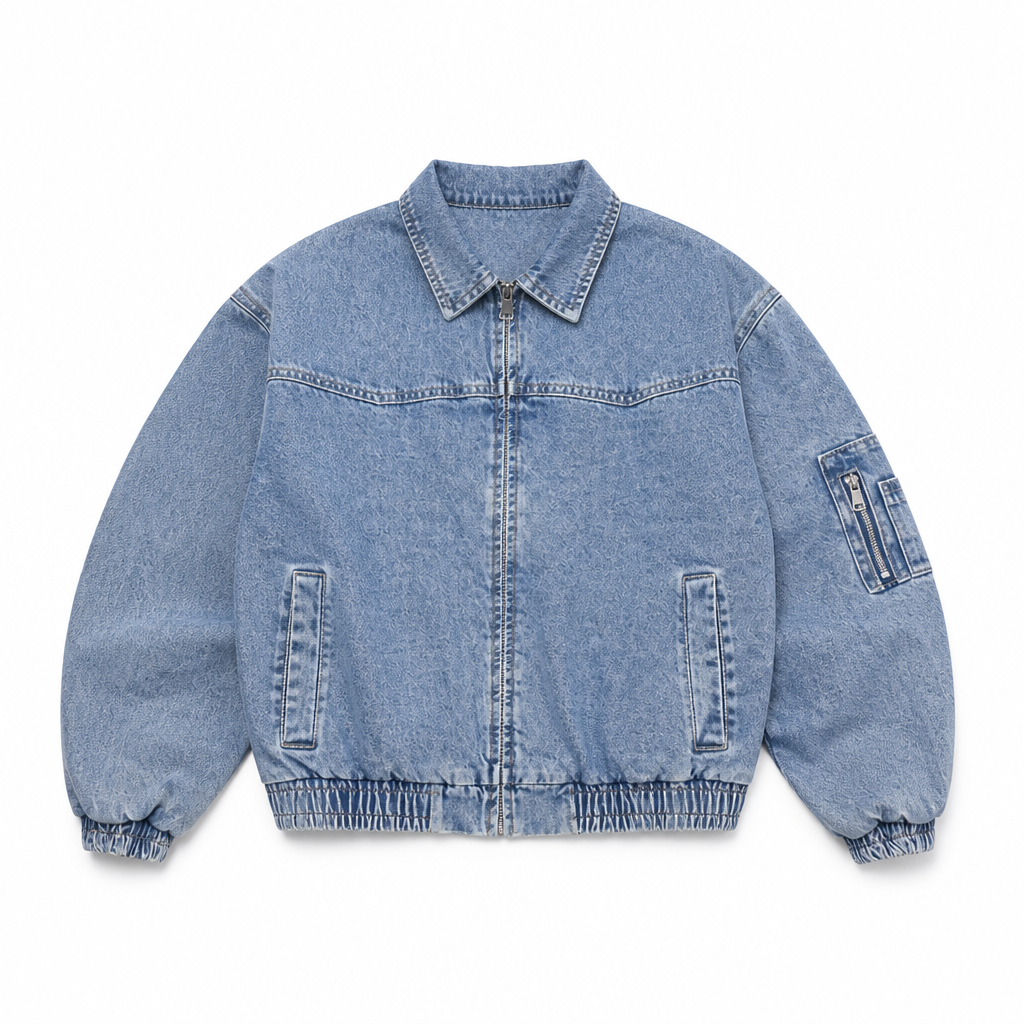 UNSEEN-Studios Vintage Washed Denim Jacke
