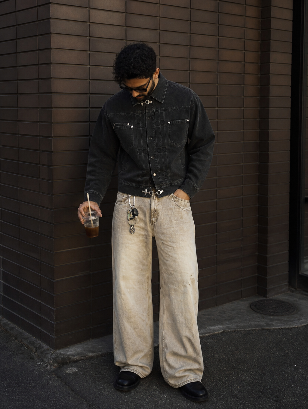 UNSEEN-Studios Chainlink Denim Jacket