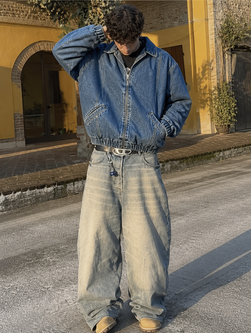 UNSEEN-Studios Tokio Backstreet Denim Jacket