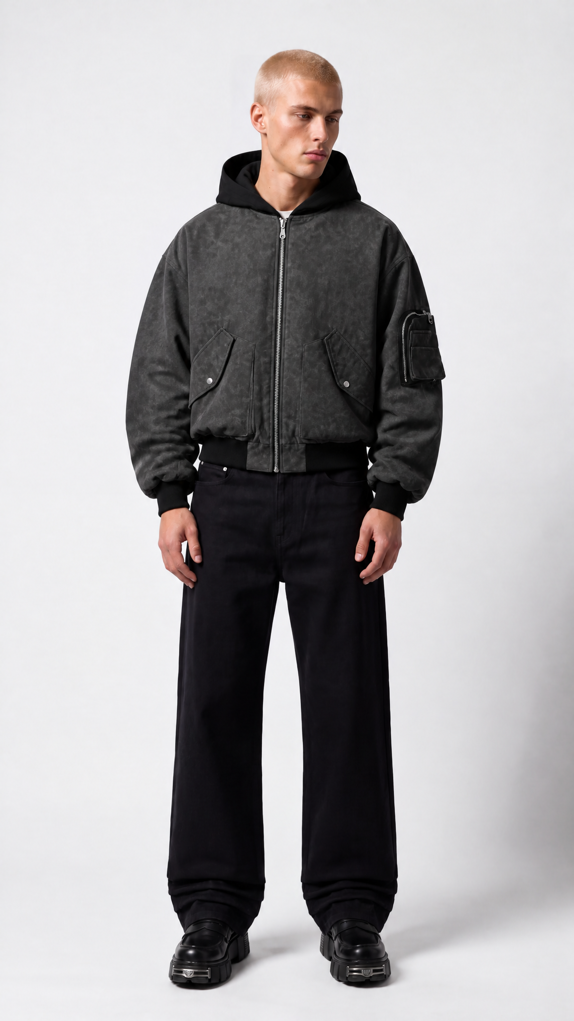 UNSEEN-Studios Sector Utility Bomber Jacket