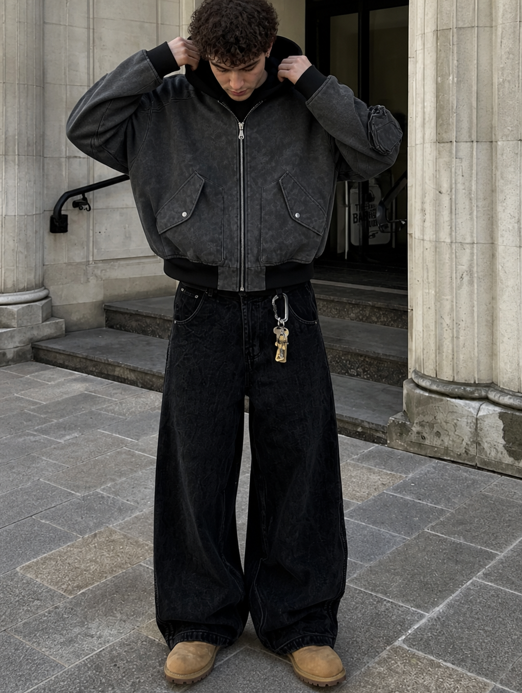 UNSEEN-Studios Sector Utility Bomber Jacket