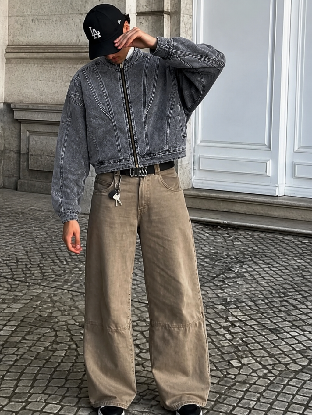 UNSEEN-Studios Ghostwash Denim Jacket