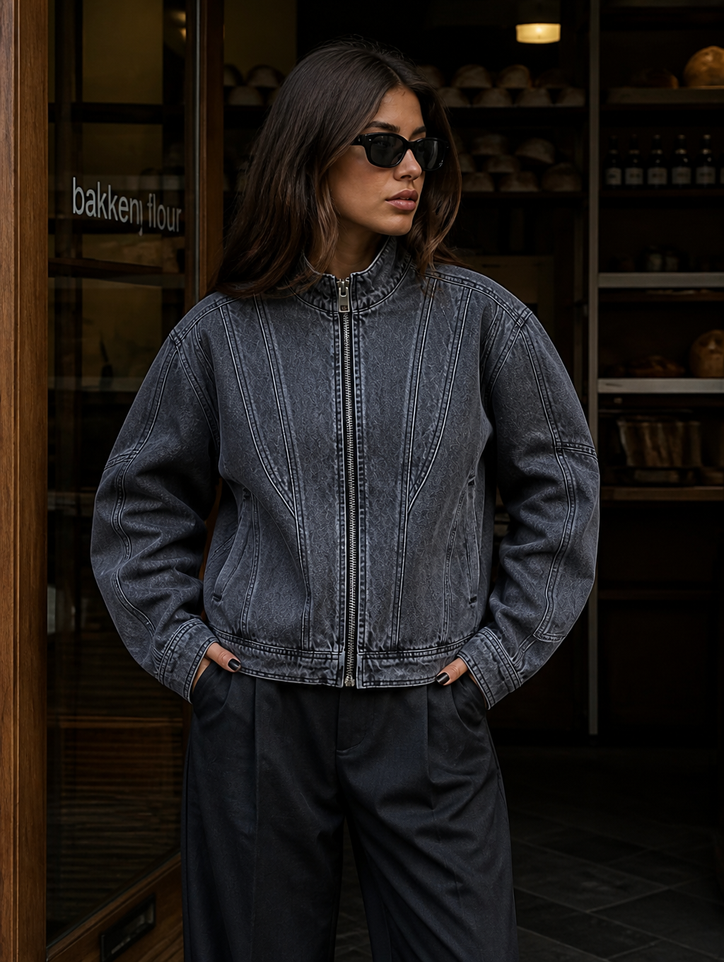 UNSEEN-Studios Ghostwash Denim Jacket