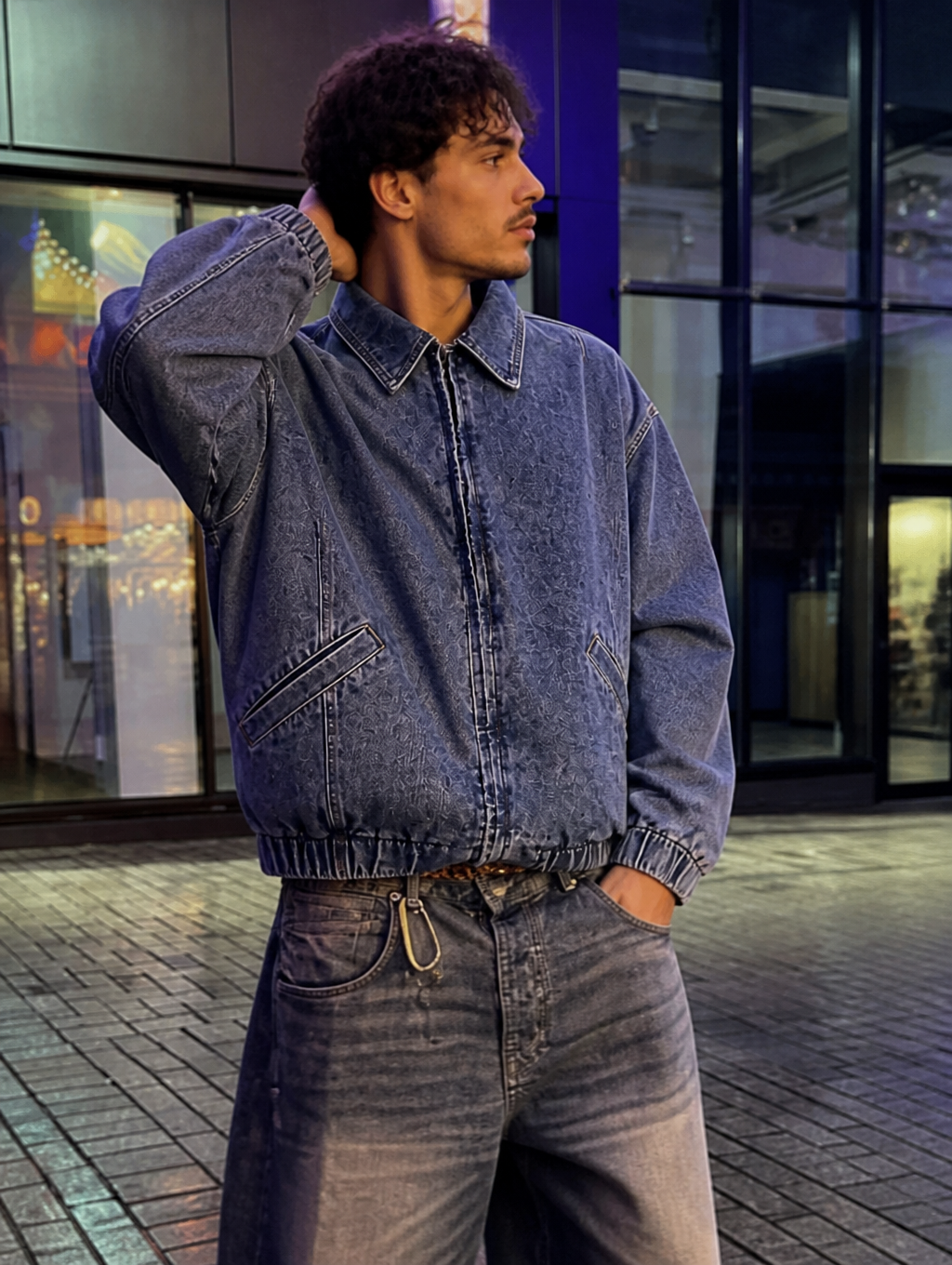 UNSEEN-Studios Tokio Backstreet Denim Jacket