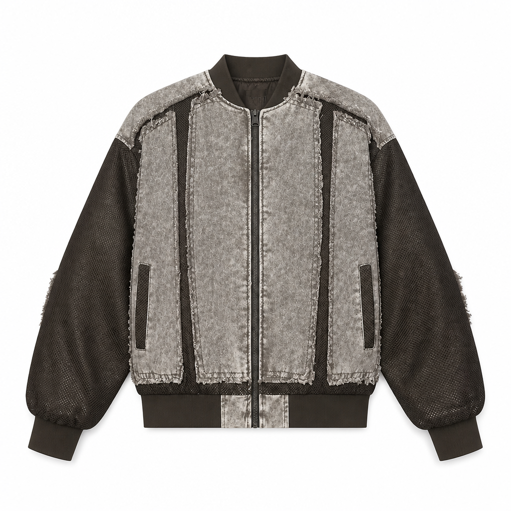 UNSEEN-Studios Raw Edge Bomberjacket