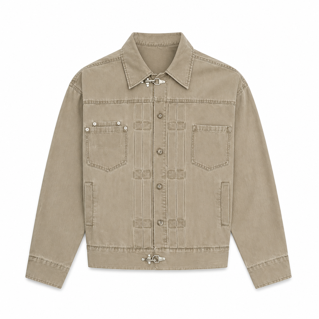 UNSEEN-Studios Chainlink Denim Jacket