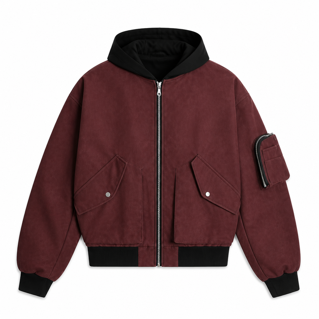 UNSEEN-Studios Sector Utility Bomber Jacket