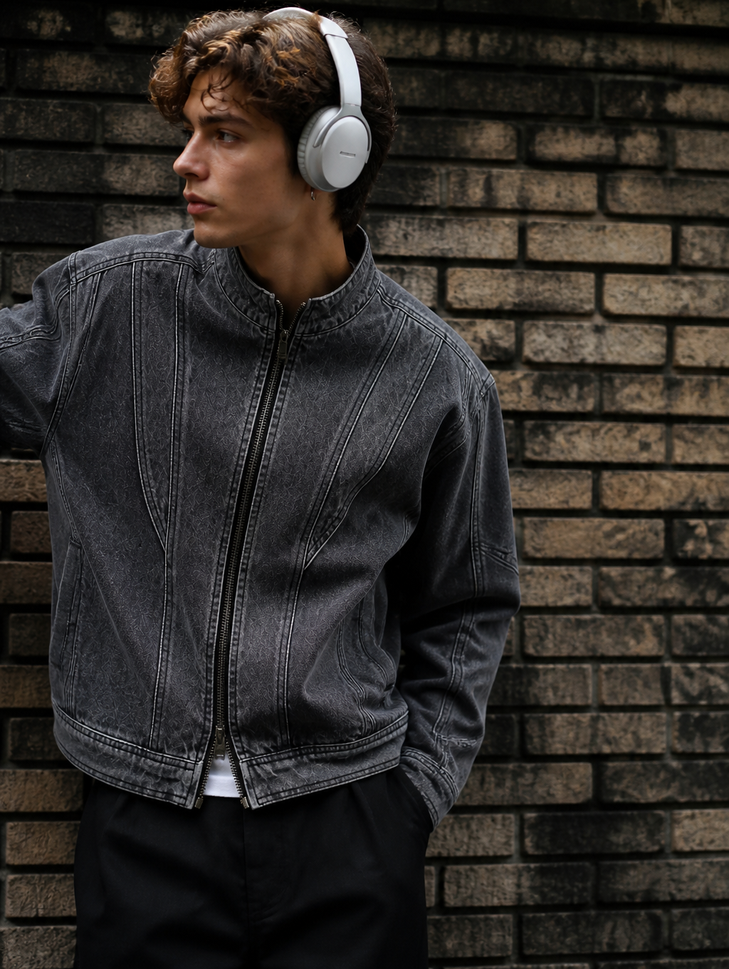 UNSEEN-Studios Ghostwash Denim Jacket