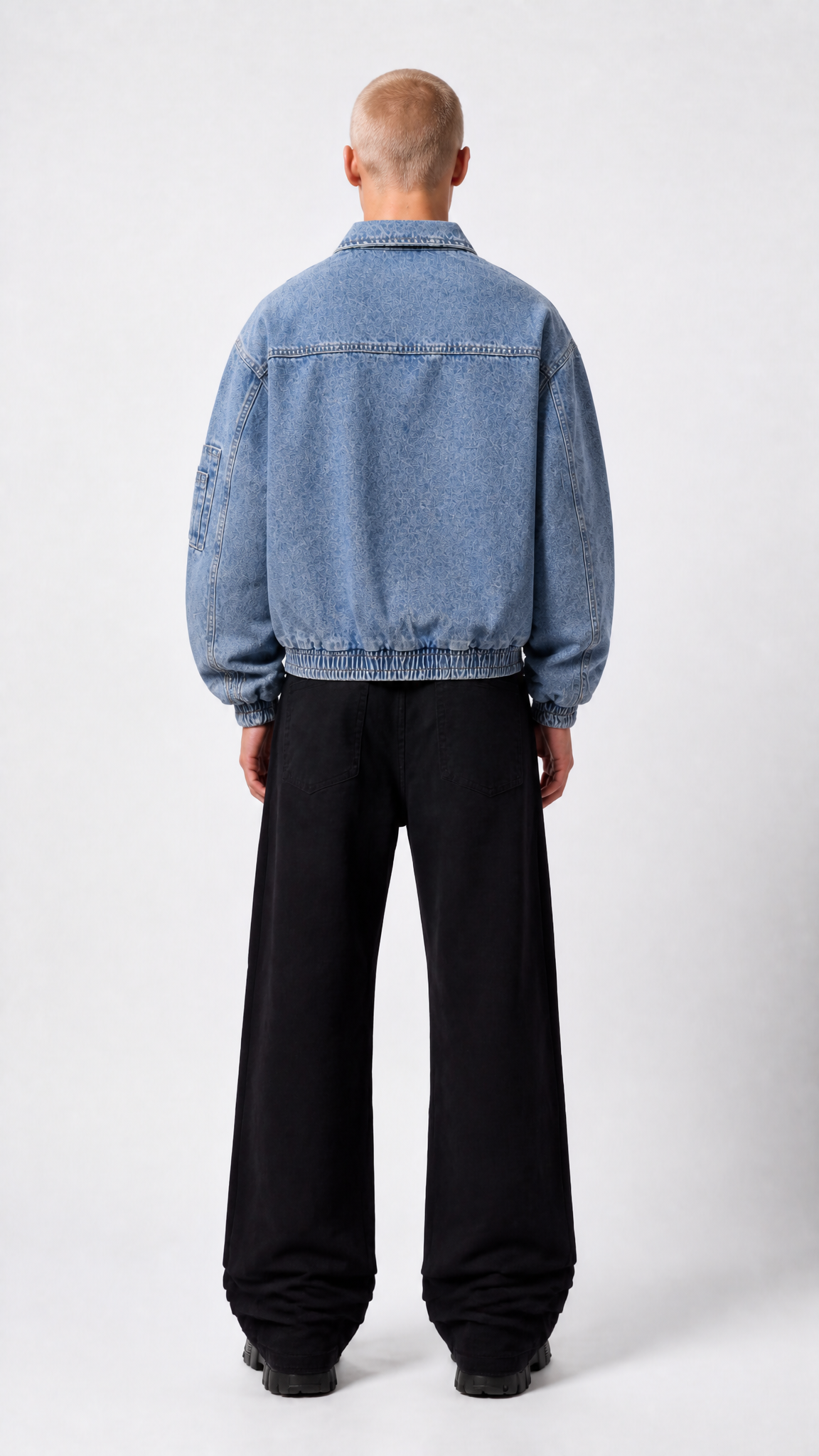 UNSEEN-Studios Vintage Washed Denim Jacke