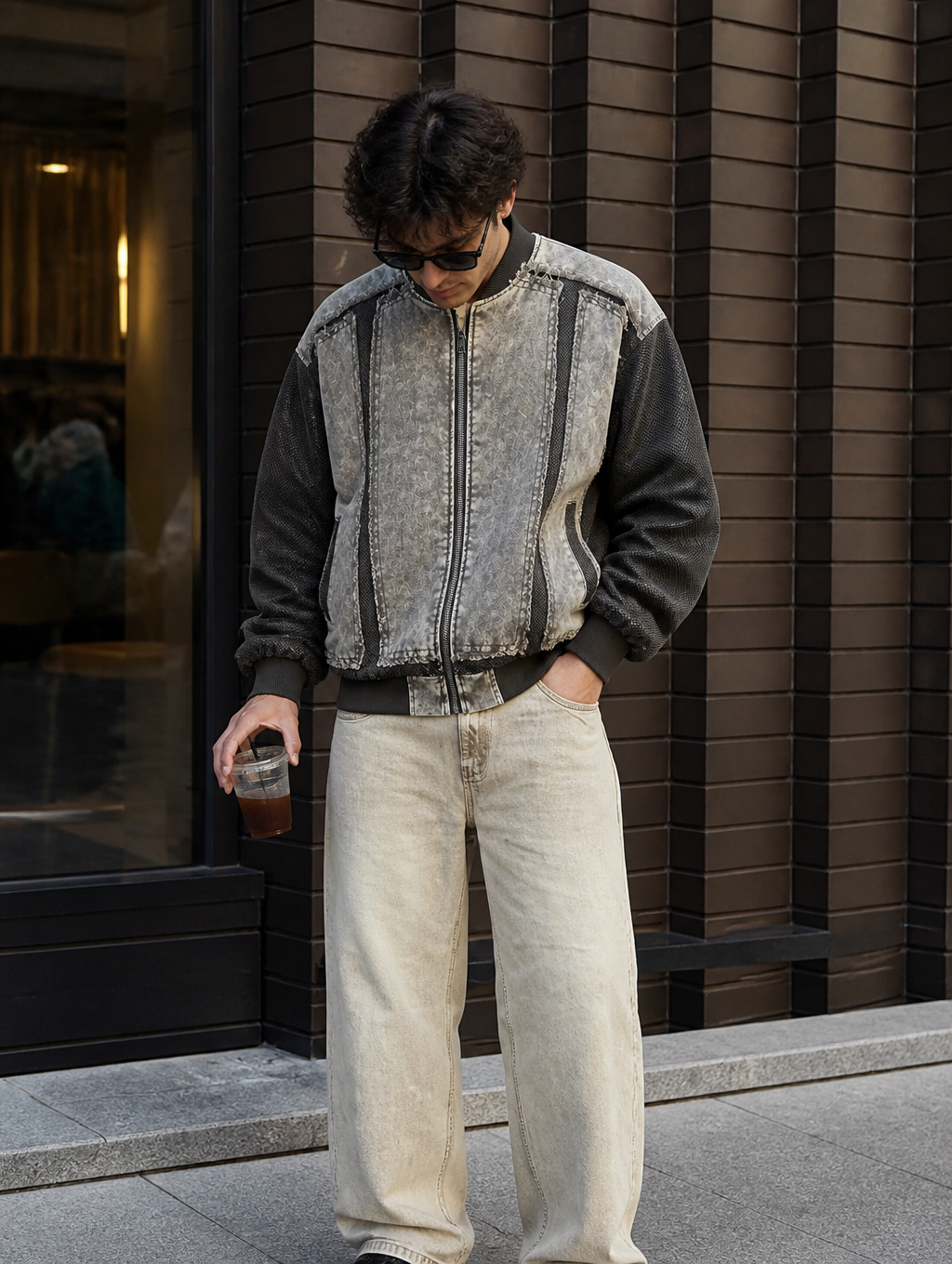 UNSEEN-Studios Raw Edge Bomberjacket