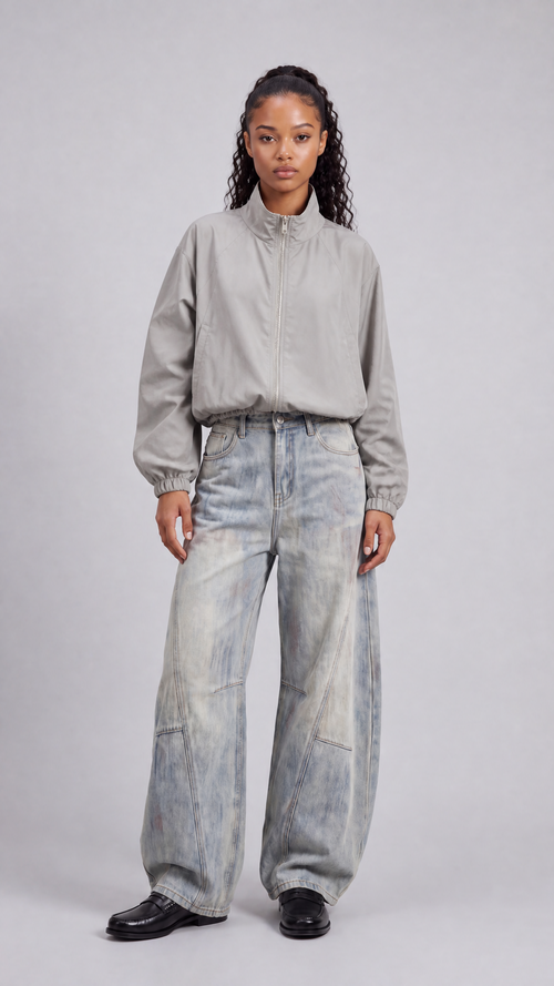 UNSEEN-Studios Airwave Cropped Wind Jacket