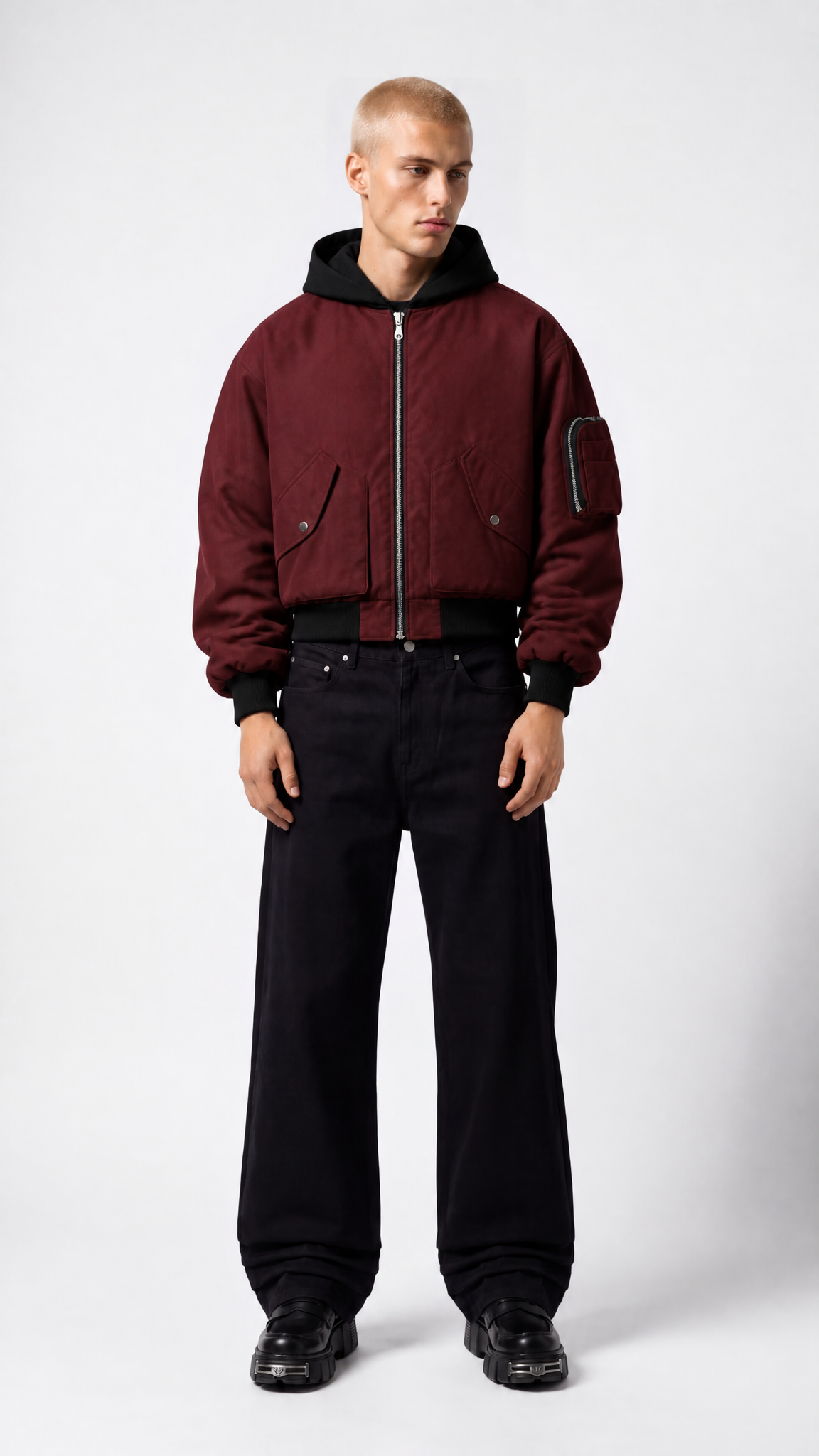 UNSEEN-Studios Sector Utility Bomber Jacket