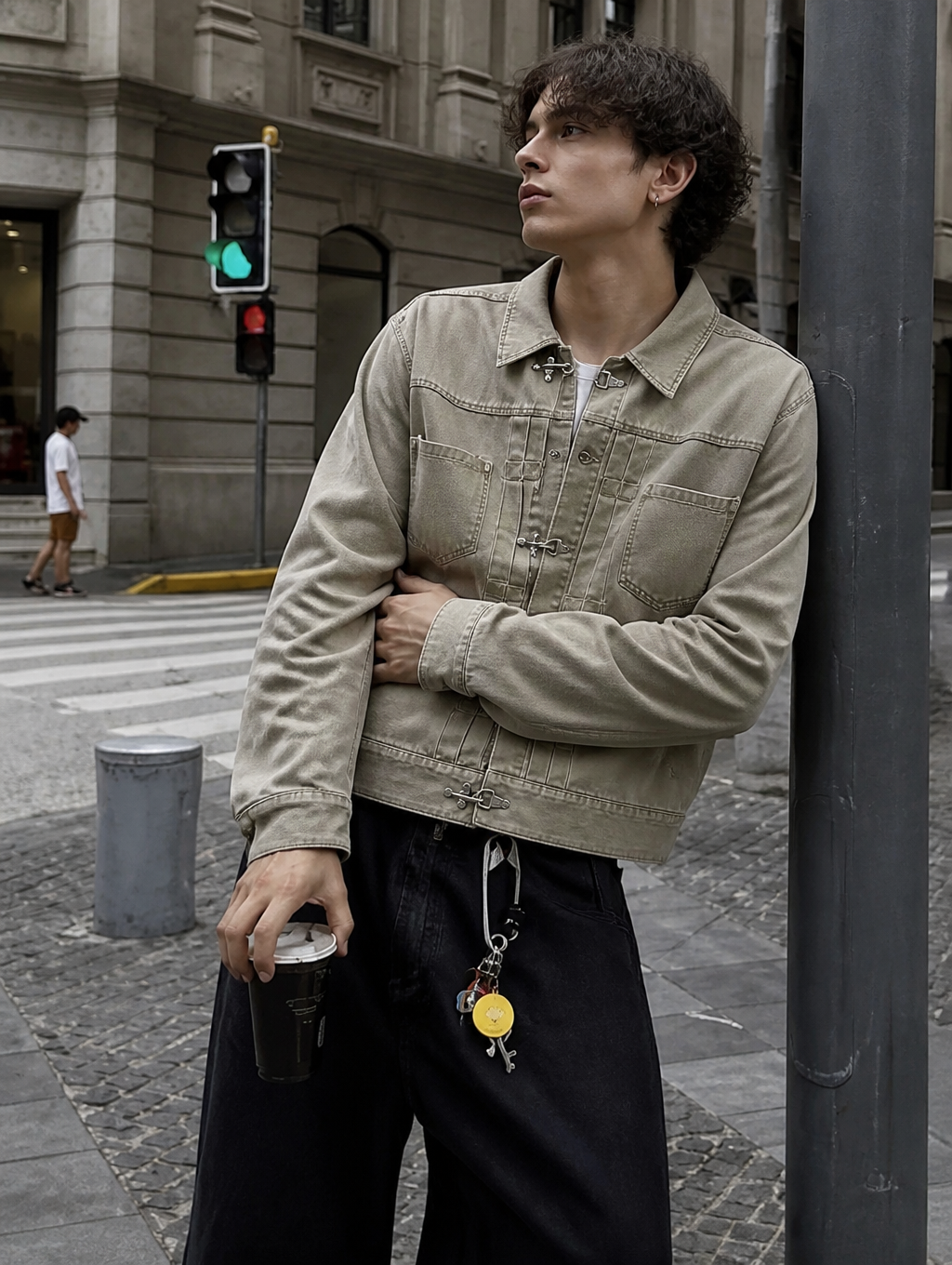 UNSEEN-Studios Chainlink Denim Jacket