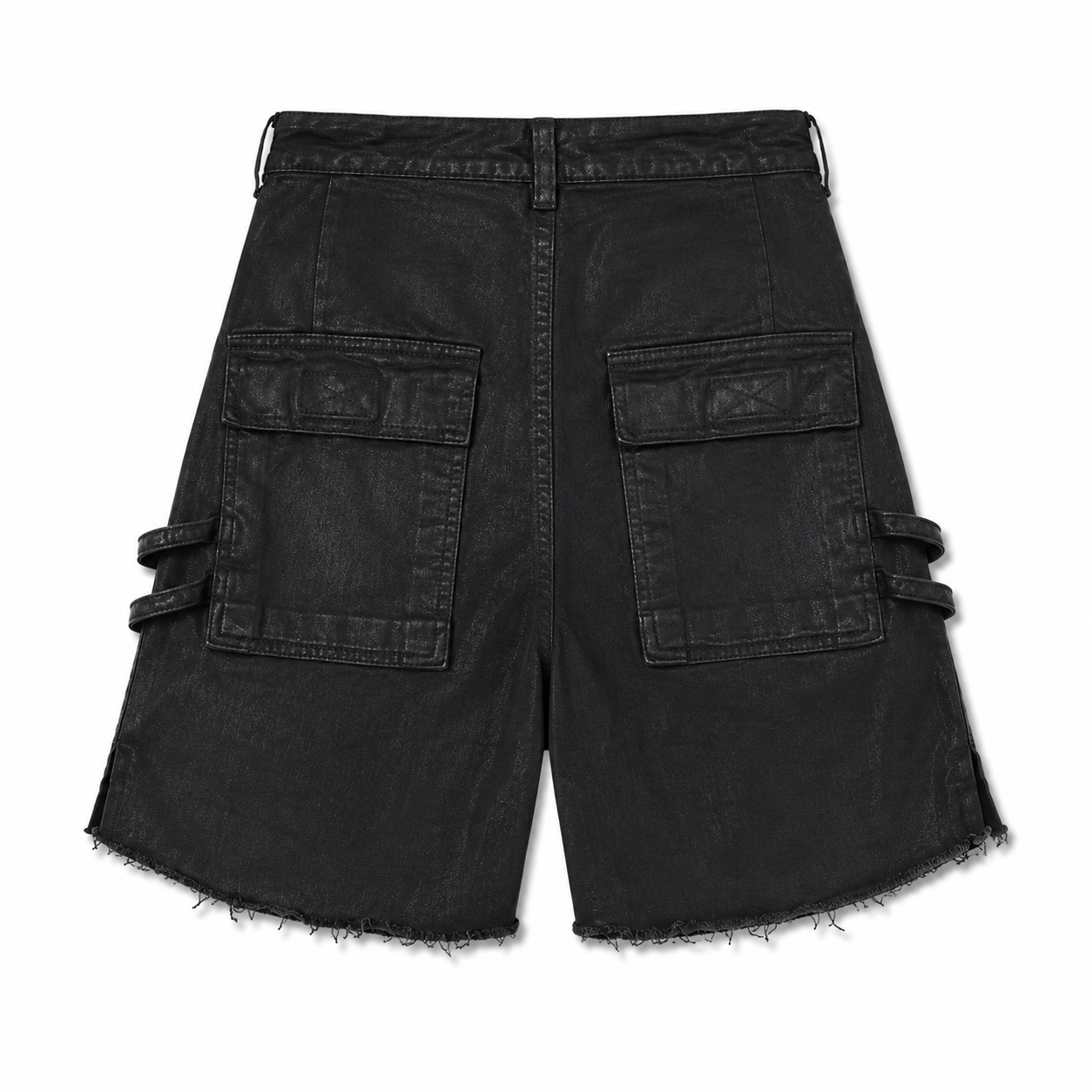 UNSEEN-Studios Waxed Denim Opium Shorts