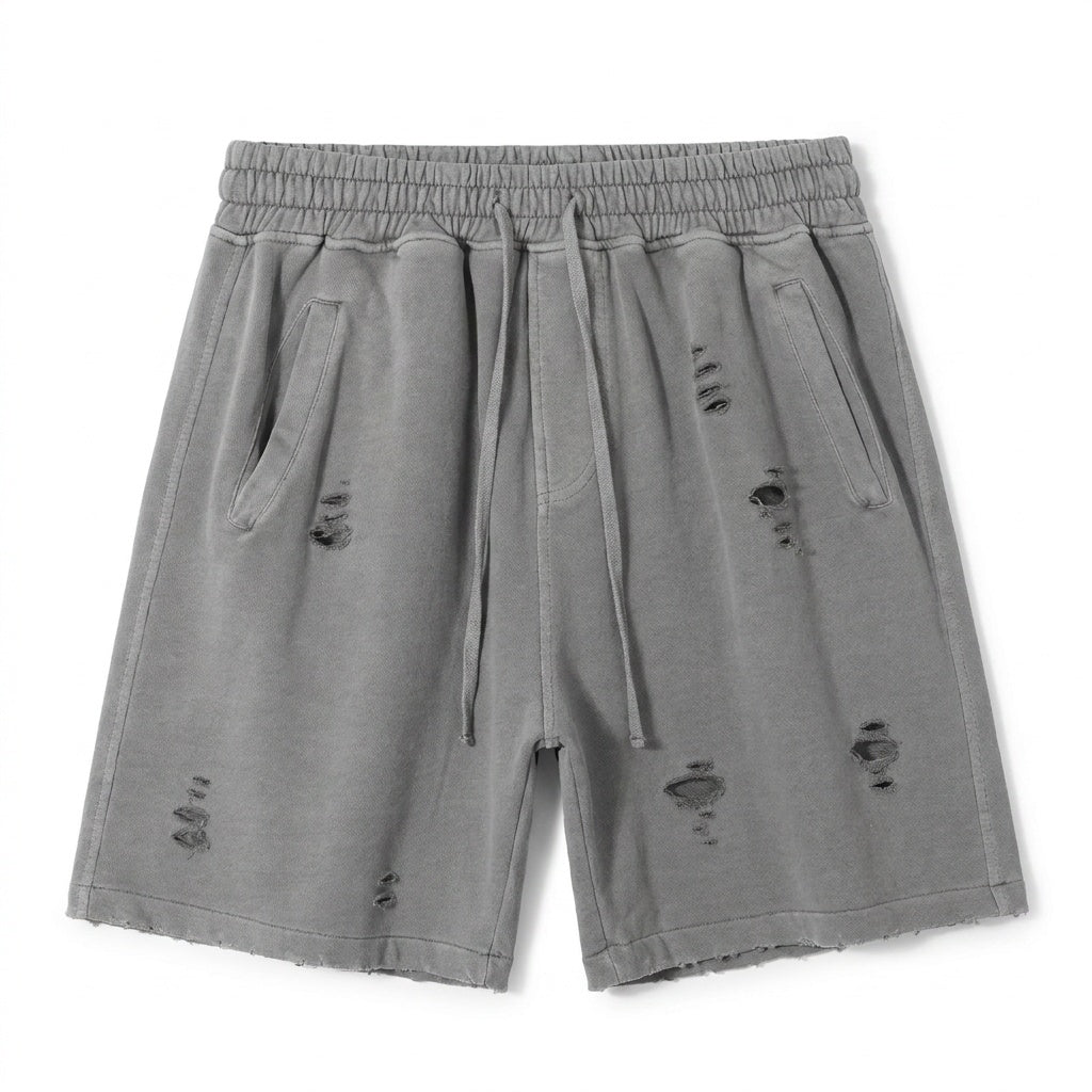 UNSEEN-Studios Distressed Sweat Shorts