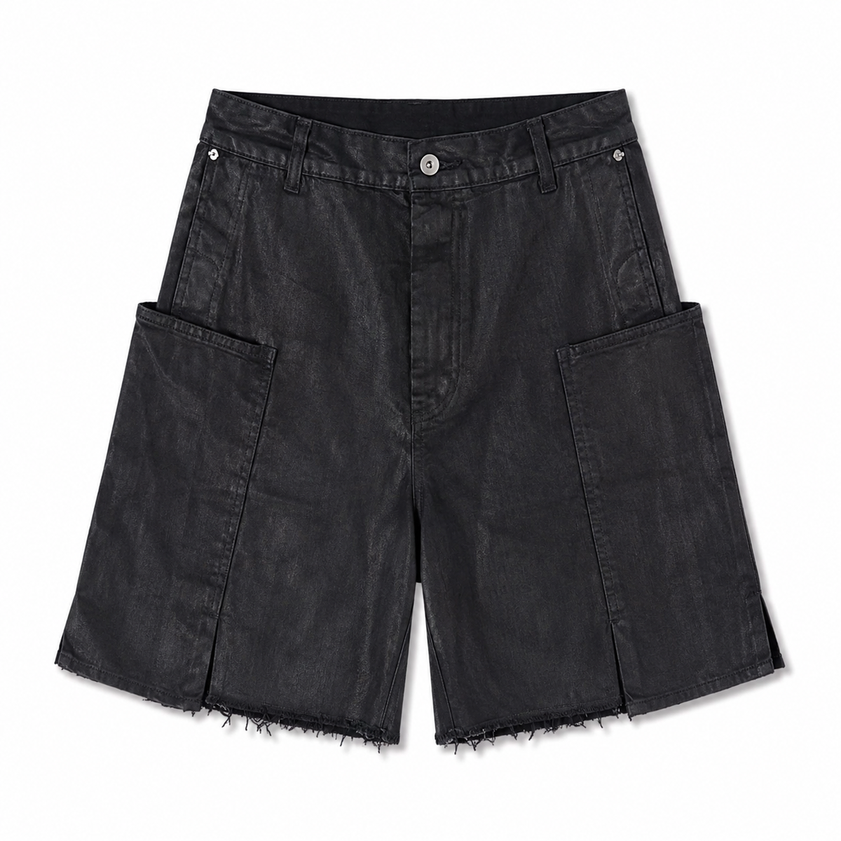 UNSEEN-Studios Waxed Denim Opium Shorts