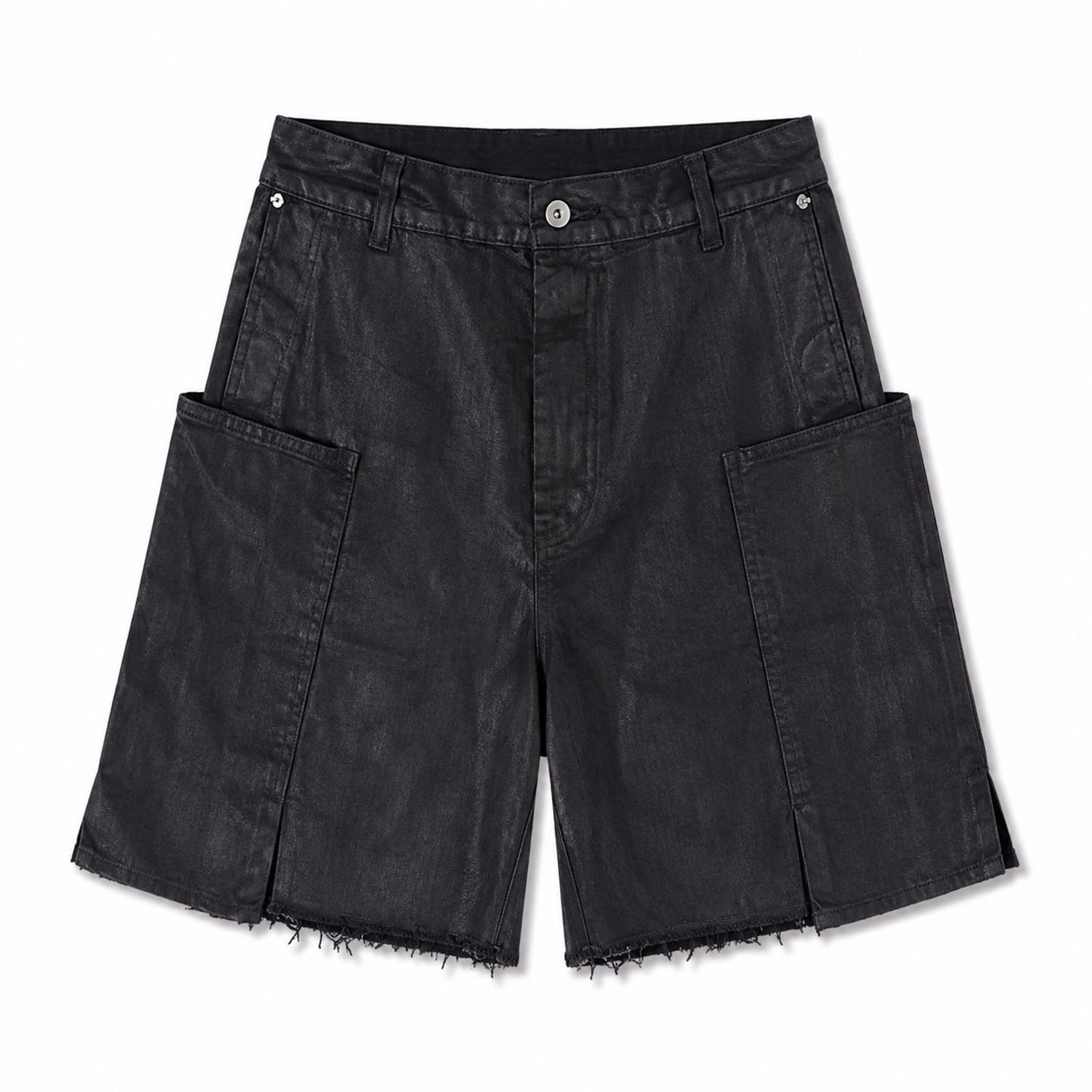 UNSEEN-Studios Waxed Denim Opium Shorts