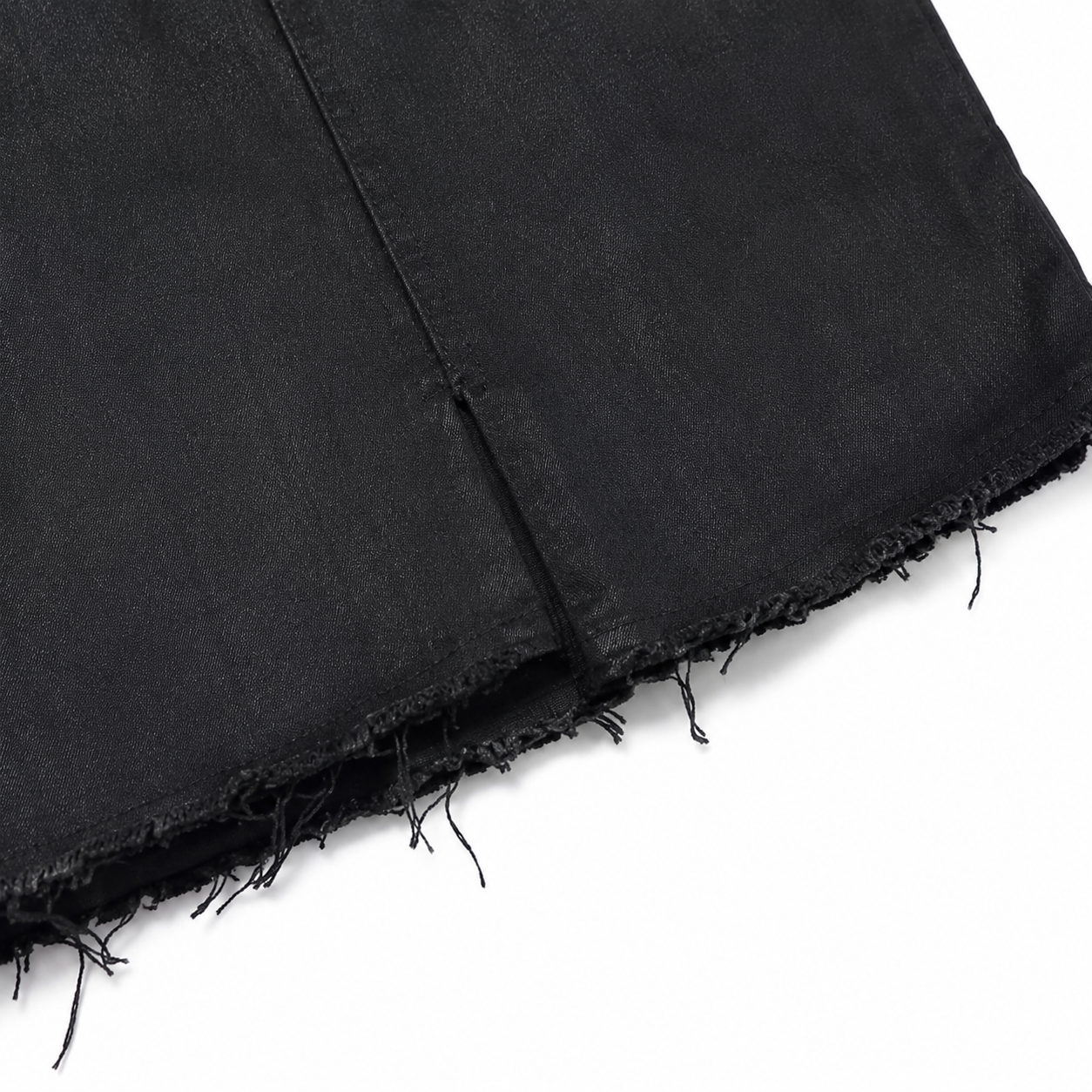 UNSEEN-Studios Waxed Denim Opium Shorts
