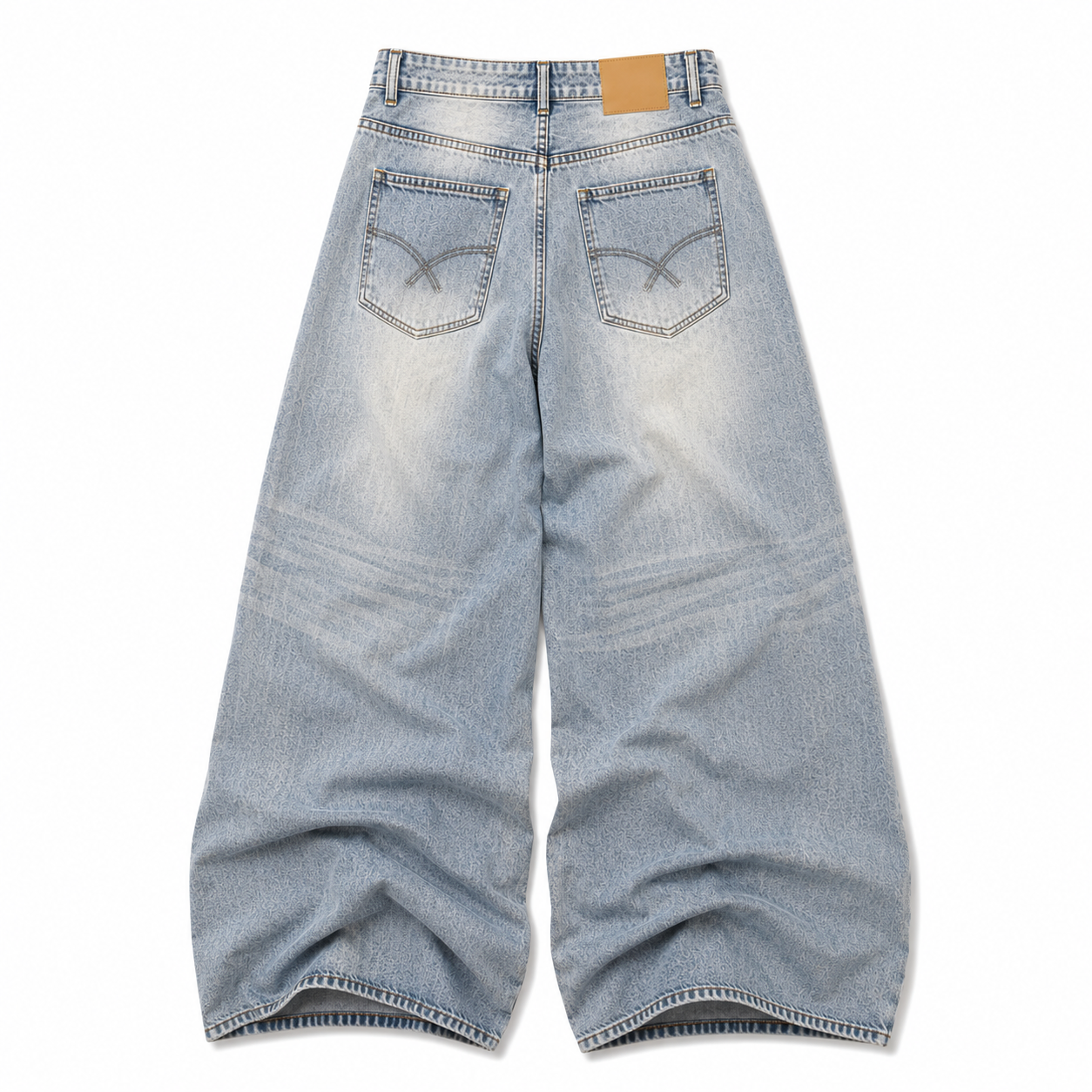 UNSEEN-Studios Wide Leg Boyfriend Jeans