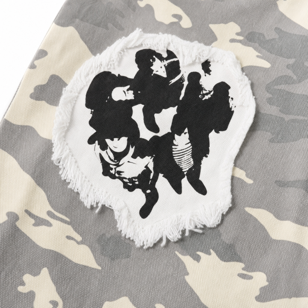UNSEEN-Studios Punk Camo Shorts
