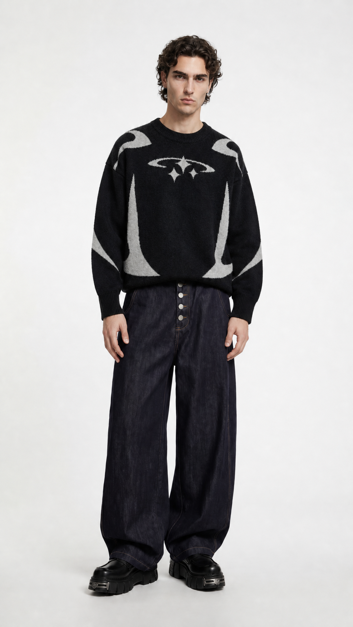 UNSEEN-Studios Star Knit Sweater