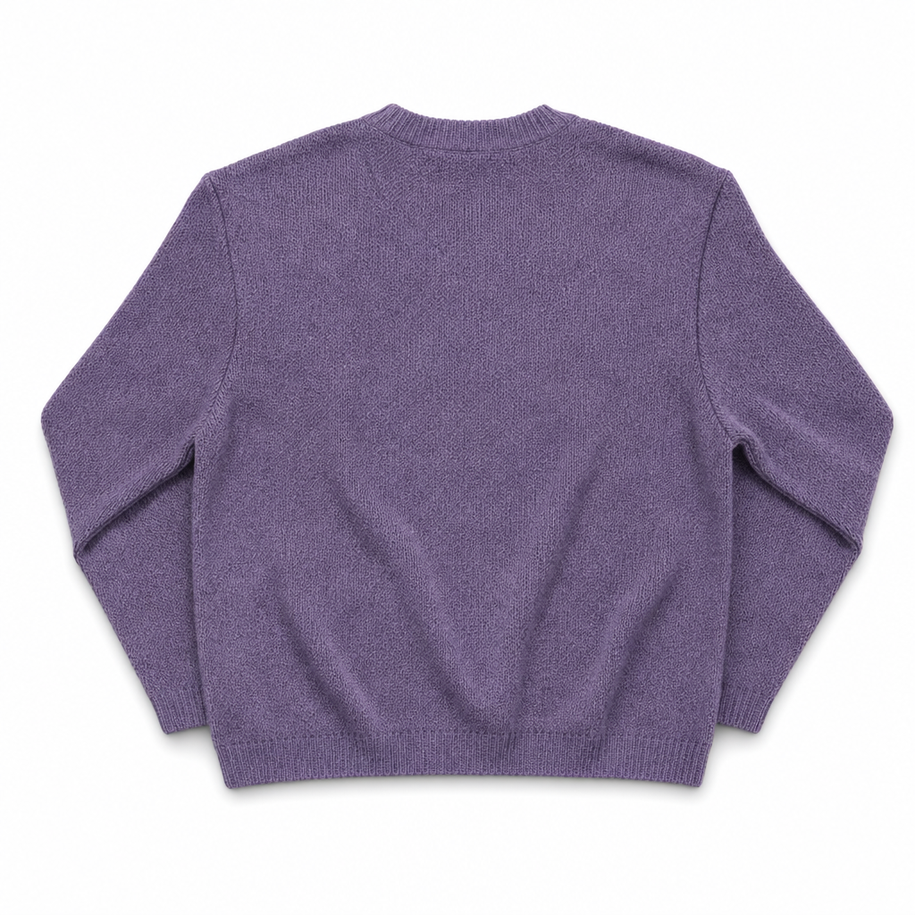 UNSEEN-Studios Purple Eye Knit Sweater