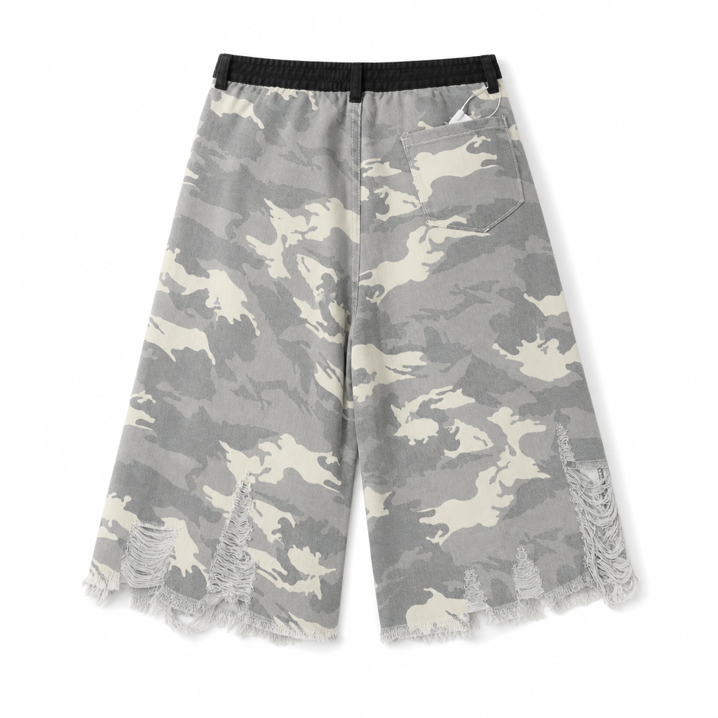 UNSEEN-Studios Punk Camo Shorts